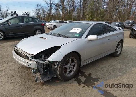 2000 Toyota Celica Gts из США, поврежденный, VIN JTDDY32T3Y0035677